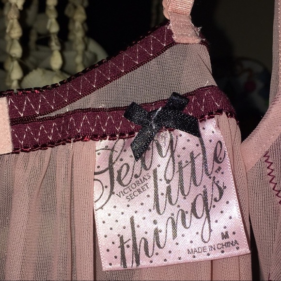 Victoria’s Secret VS Sexy Little Things Sheer Top See Through Sleep Lingerie - Picture 6 of 9
